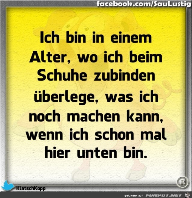 Ich bin ganz schoen alt Ich bin ganz schoen alt