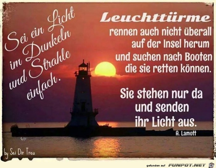 sei ein Licht sei ein Licht