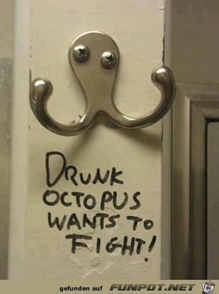 drunk octopus