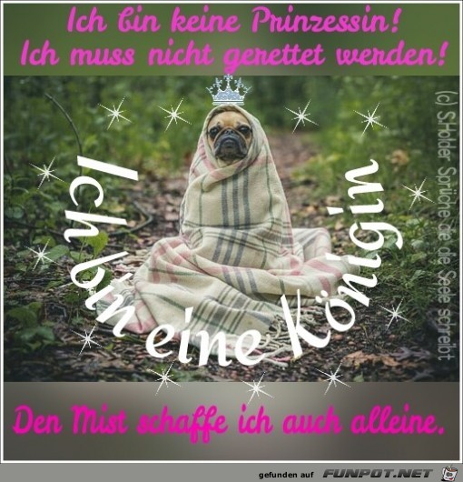 ich bin keine Prinzessin ich bin keine Prinzessin