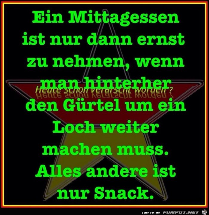 Mittagessen Mittagessen