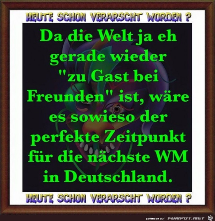 Zu Gast bei Freunden