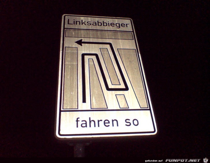 Linksabbieger Linksabbieger