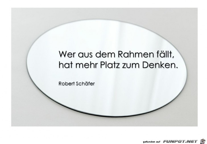 Wer aus dem Rahmen faellt Wer aus dem Rahmen faellt