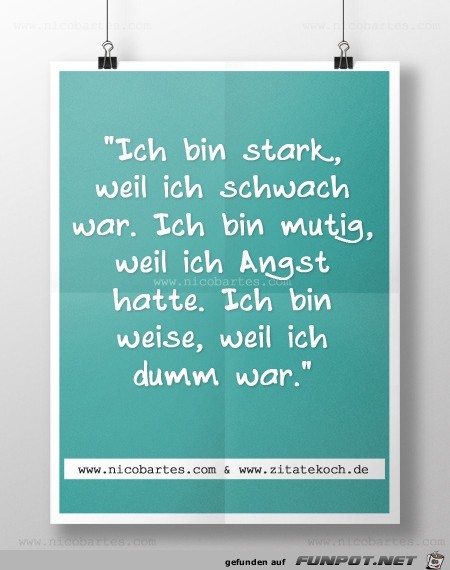 ich bin stark