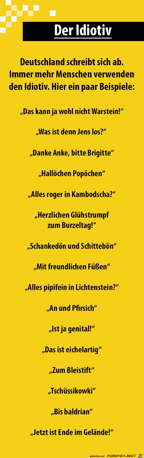 Der Idiotiv Der Idiotiv