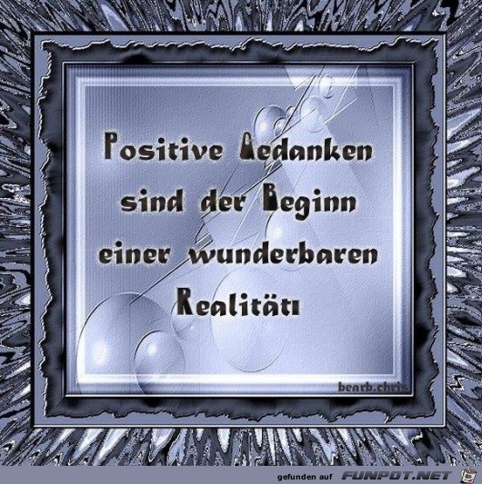 Positive Gedanken