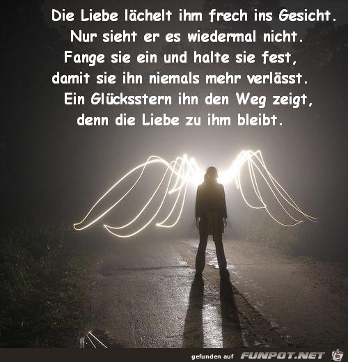 die liebe laeaechelt die liebe laeaechelt