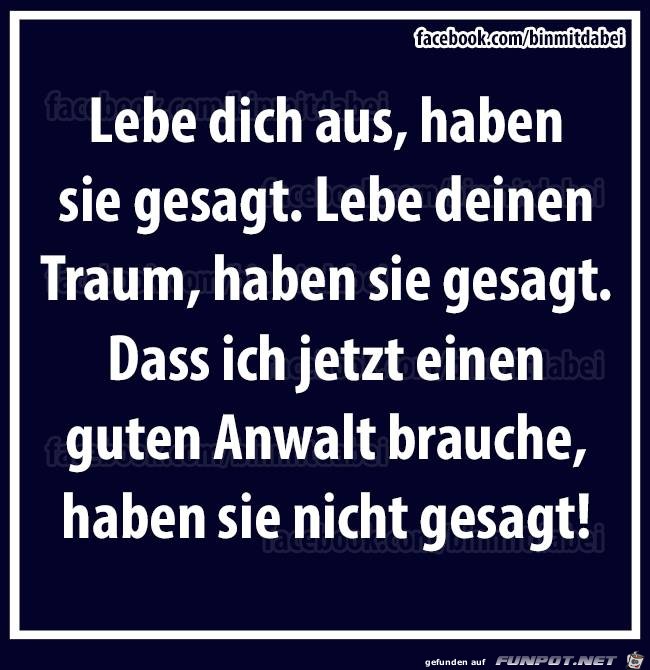 Lebe Dich aus