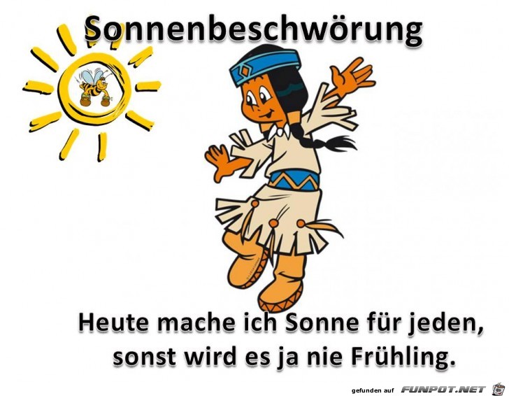 Sonne machen