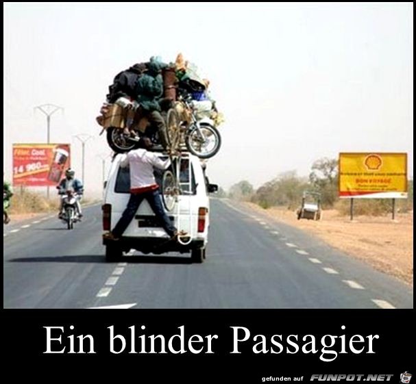 Blinder Passagier Blinder Passagier