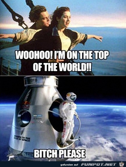 Netter Bildblog mit Felix Baumgartner! Gute Ideen mit...