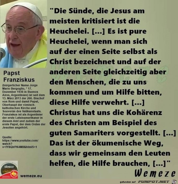 Heuchelei Heuchelei