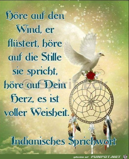 hoere auf den Wind