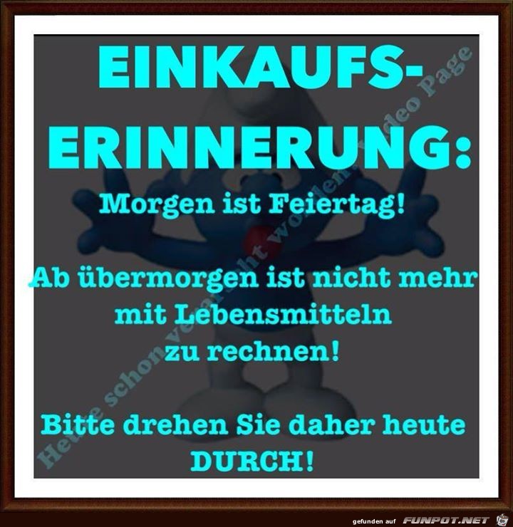 Einkaufen