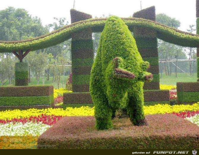 Gartenkunst - oder die Kunst mit Pflanzen umzugehen