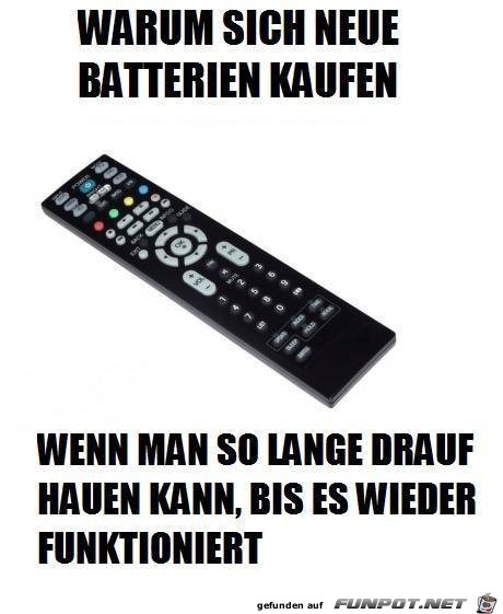 Batterien Batterien