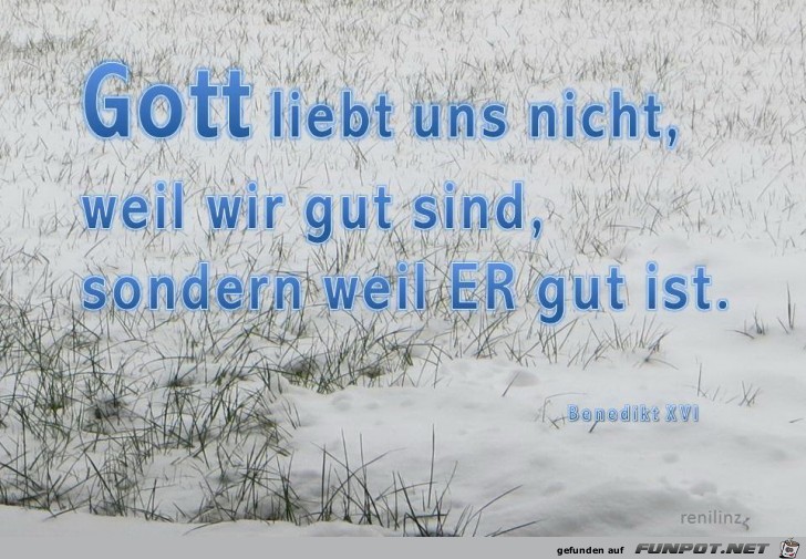 Gott liebt uns