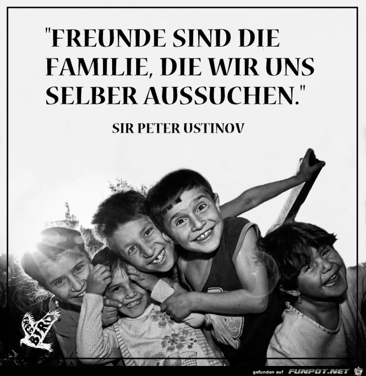 freunde sind die Familie