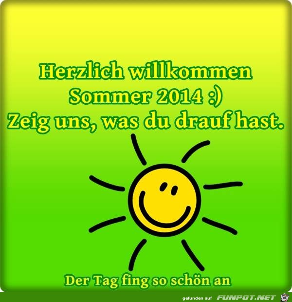 Sommer 2014