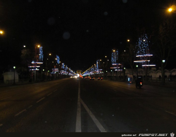 55 Champs-Elysees nachts 55 Champs-Elysees nachts