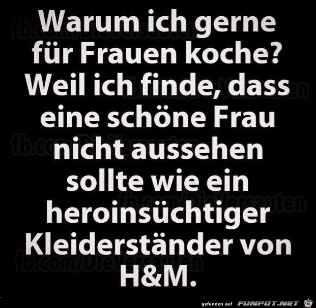 Warum ich gerne koche Warum ich gerne koche
