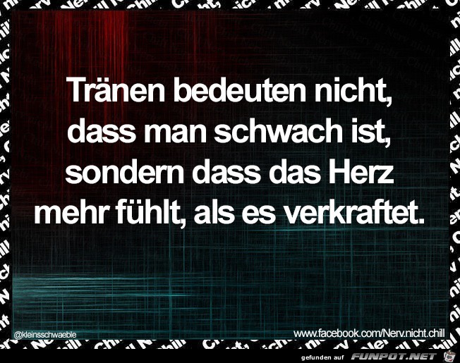 Traenen Traenen