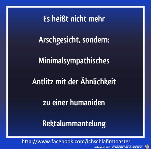 Arschgesicht