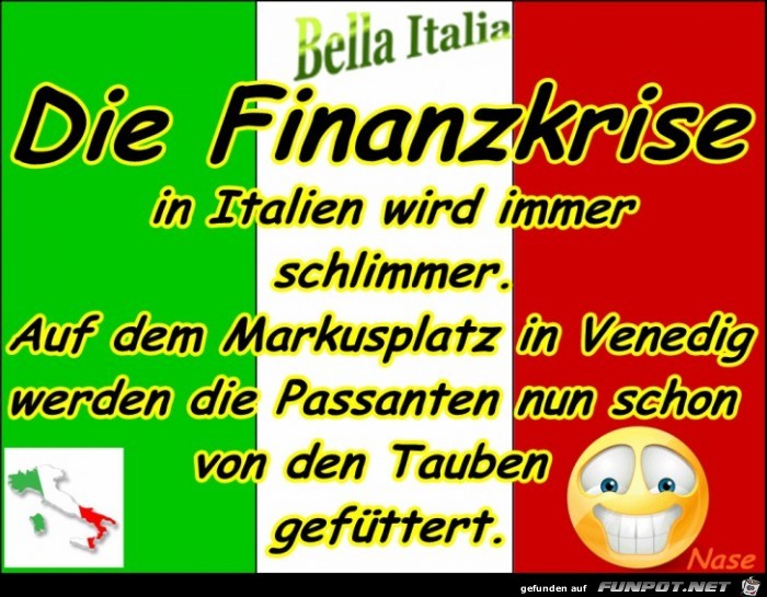 Die Finanzkrise in Italien Die Finanzkrise in Italien