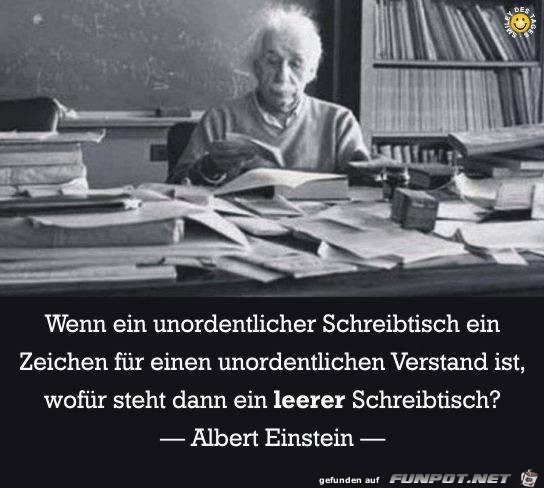 Wenn ein unordentlicher Schreibtisch Wenn ein unordentlicher Schreibtisch