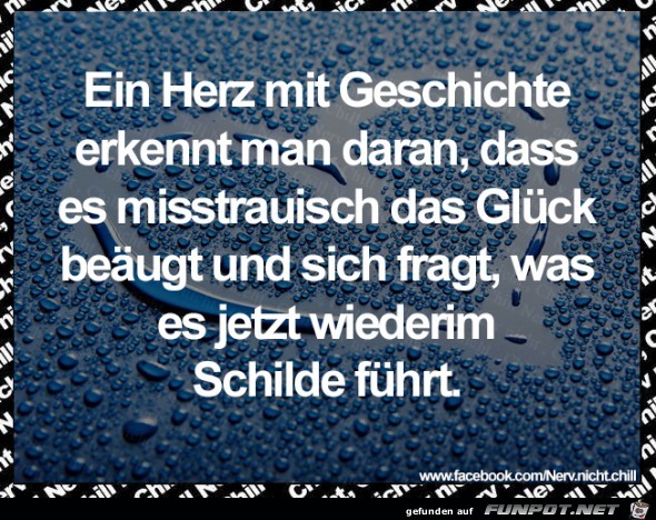 Ein Herz mit Geschichte Ein Herz mit Geschichte