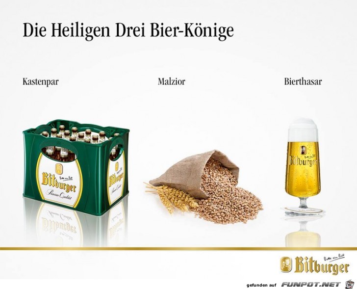 heilige drei Bierkoenige