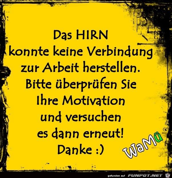 Hirn-Arbeit