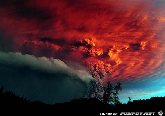 Fotos von der Vulkan Puyehue
