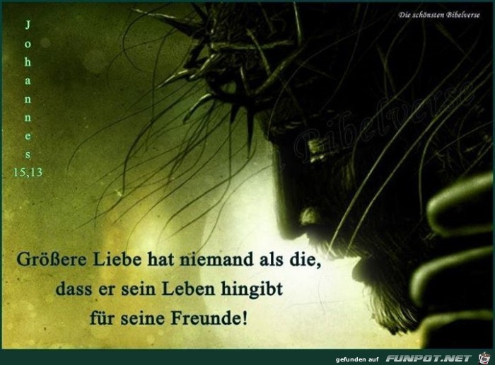 Johannes 15 13 Johannes 15 13