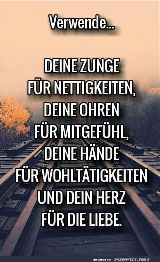 verwende deine Zunge verwende deine Zunge