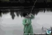 haha, das erste mal einen Fisch am Haken? haha, das erste mal einen Fisch am Haken?