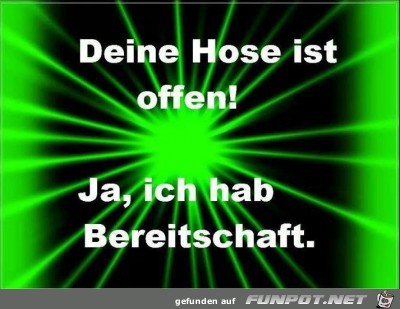deine hose ist offen deine hose ist offen