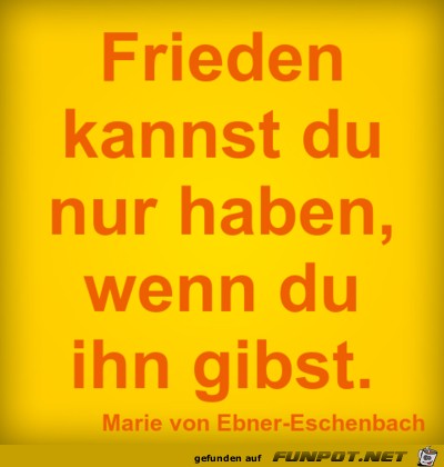 Frieden 