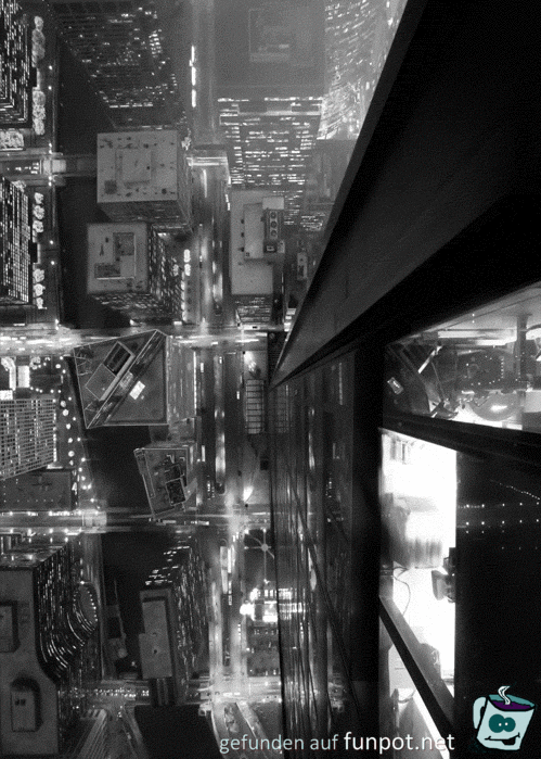 Nacht -Zeitraffer-Blick nach unten Nacht -Zeitraffer-Blick nach unten