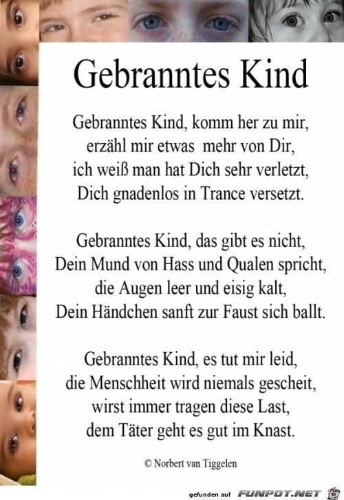 gebranntes Kind