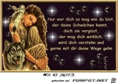 nur wer dich so mag 