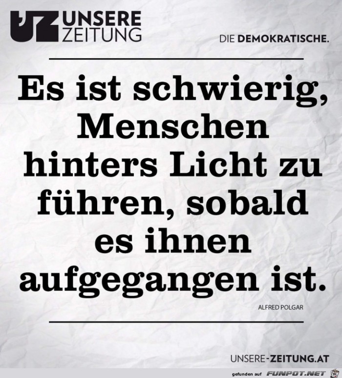 hinters Licht hinters Licht