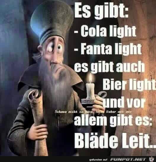 Es gibt bloede Leut