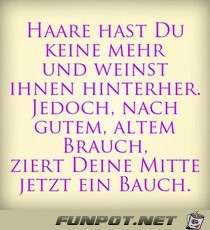 Haare hast du keine mehr Haare hast du keine mehr