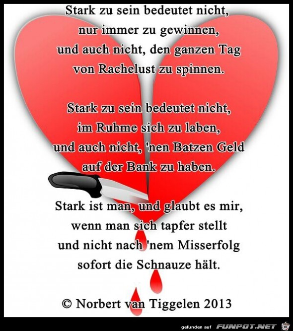 stark zu sein... stark zu sein...