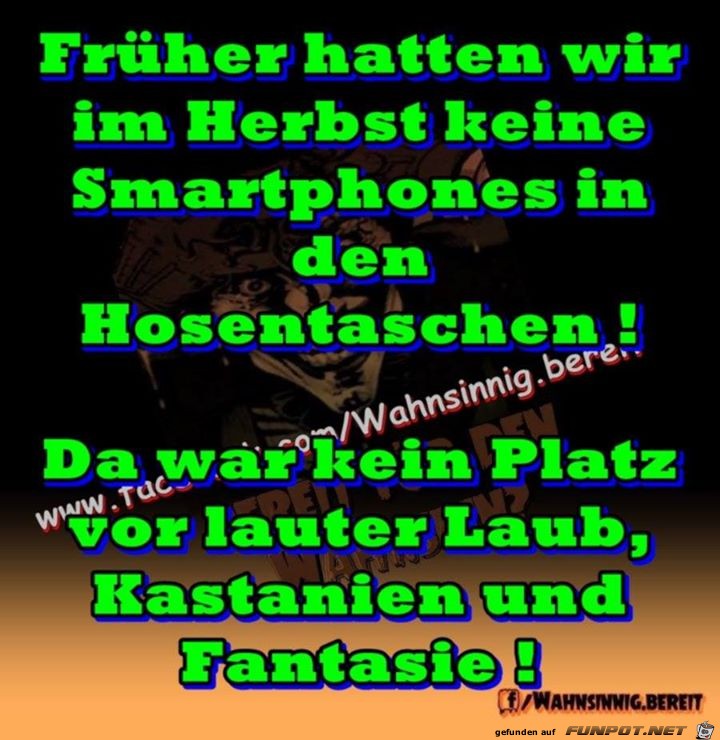 Frueher im Herbst Frueher im Herbst