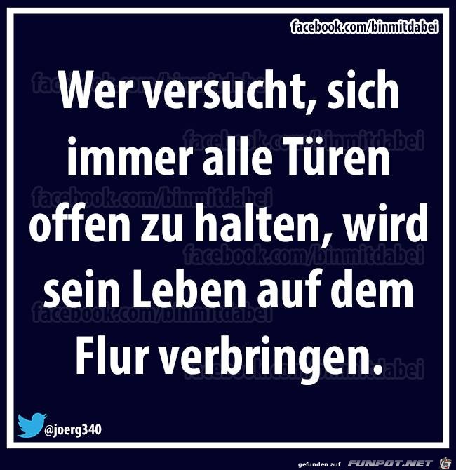 Wer versucht sich 