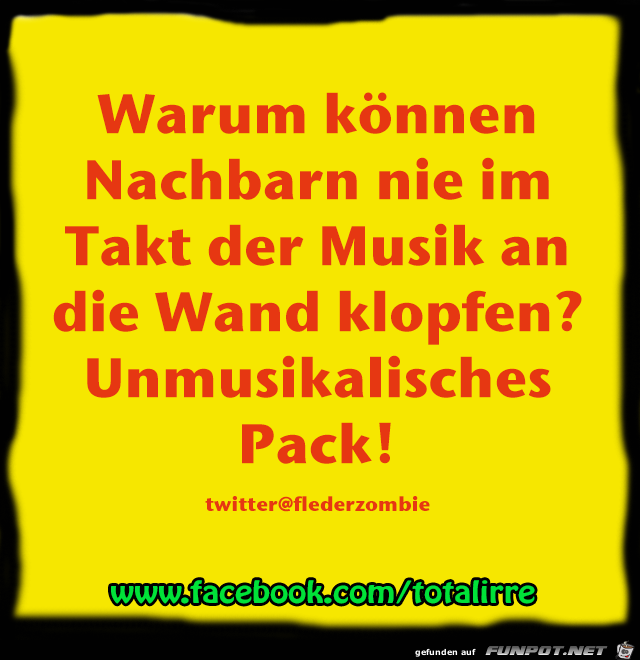 Unmusikalisch