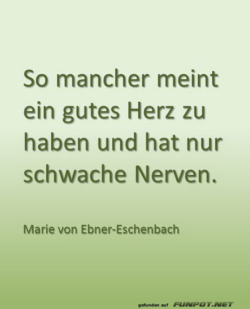 schwache Nerven